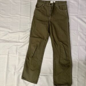 Reformation Olive High Waist Straight Leg Jeans